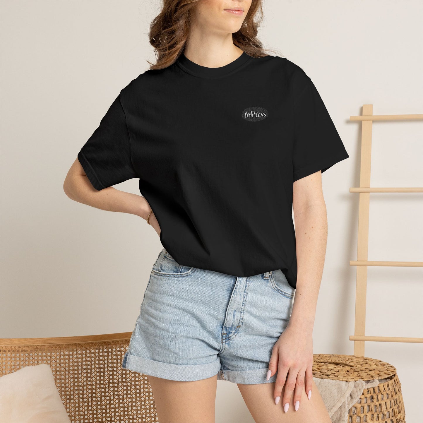 InPress Embroidered Logo T-Shirt