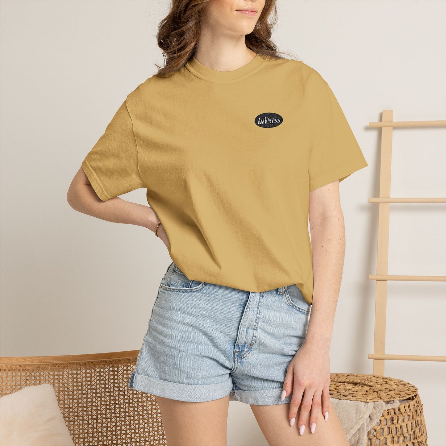 InPress Embroidered Logo T-Shirt