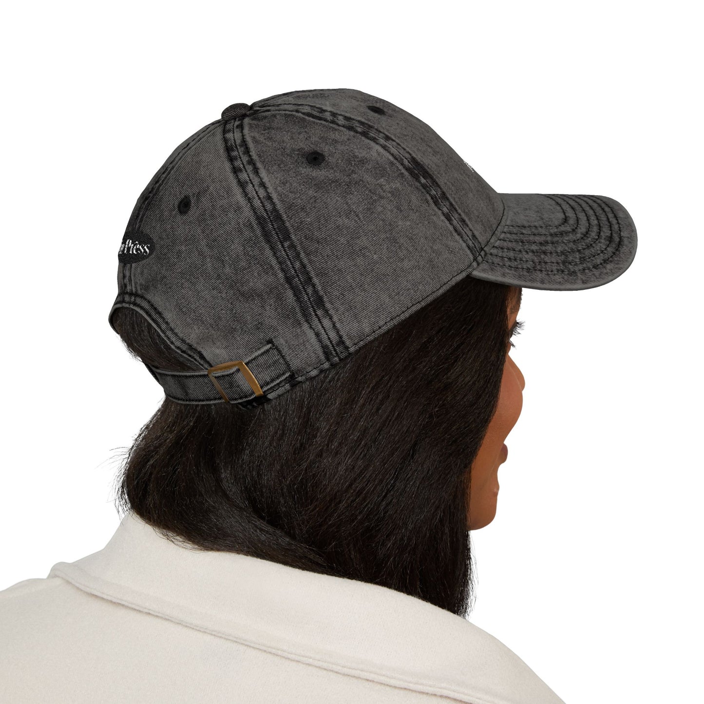"Factually Is My Favorite F Word" Distressed Hat