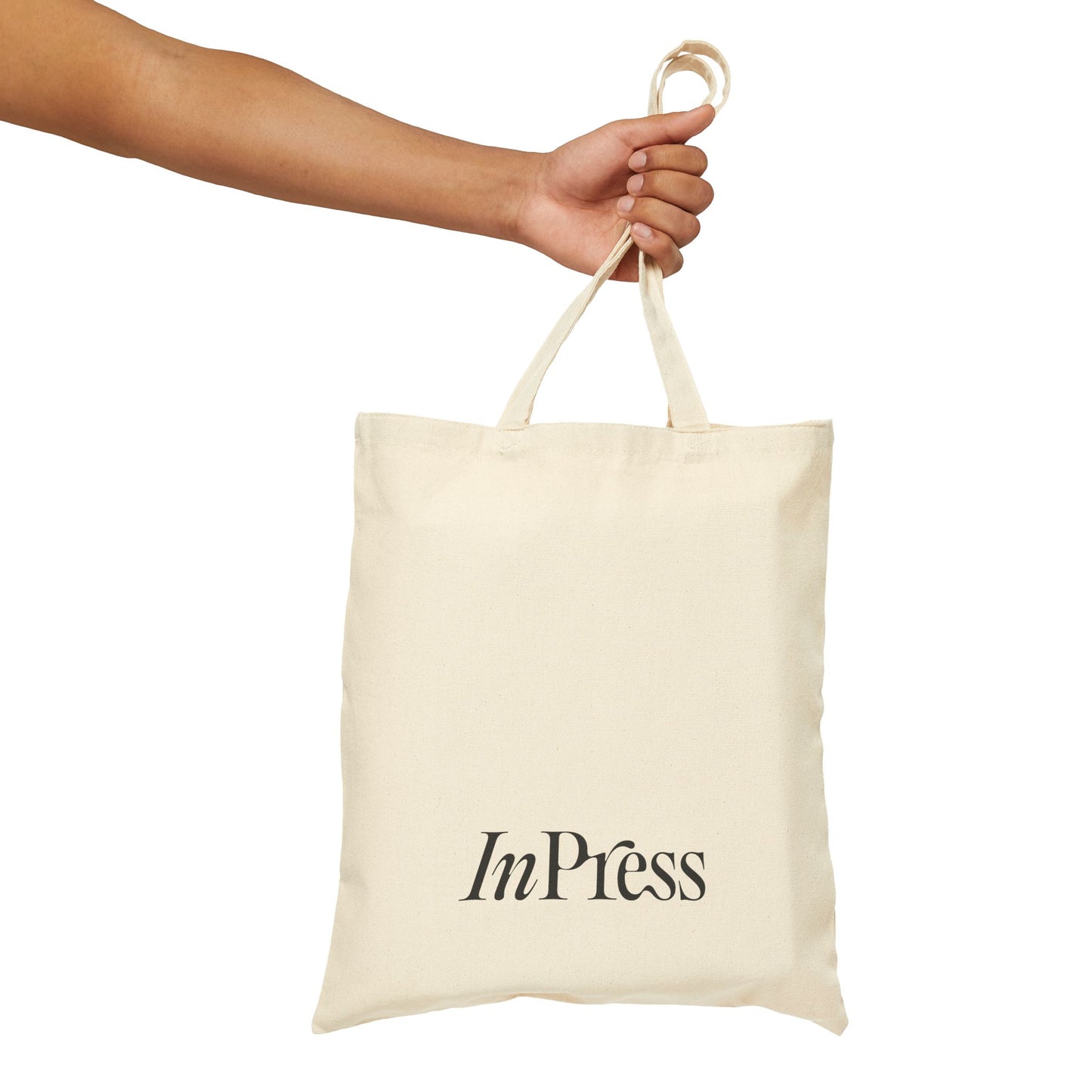 "Reality is Apolitical" Canvas Tote - Cream