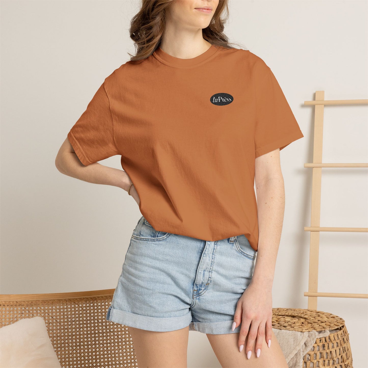 InPress Embroidered Logo T-Shirt