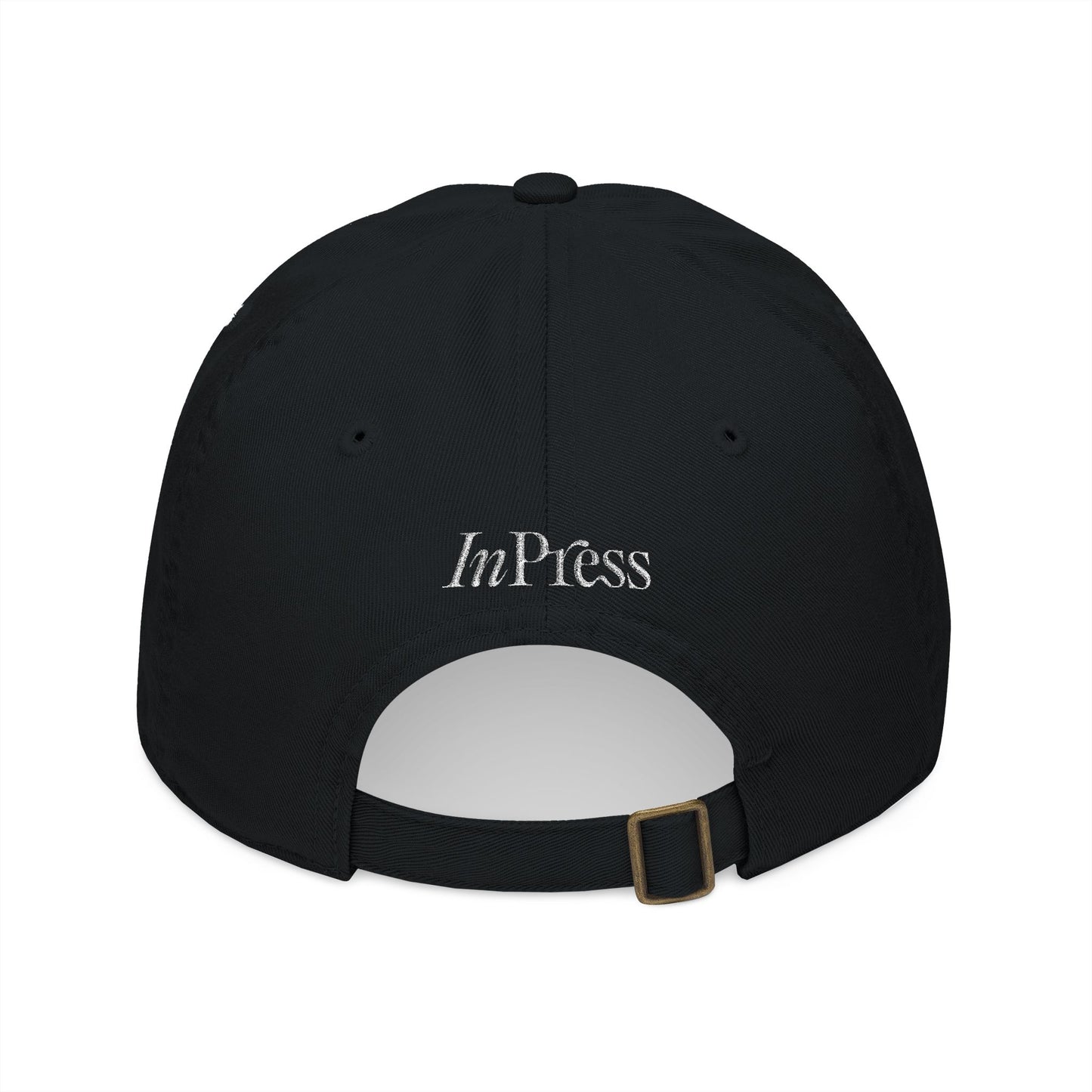 'news daddy' Embroidered Baseball Cap - Black