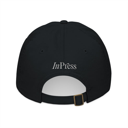 'news daddy' Embroidered Baseball Cap - Black