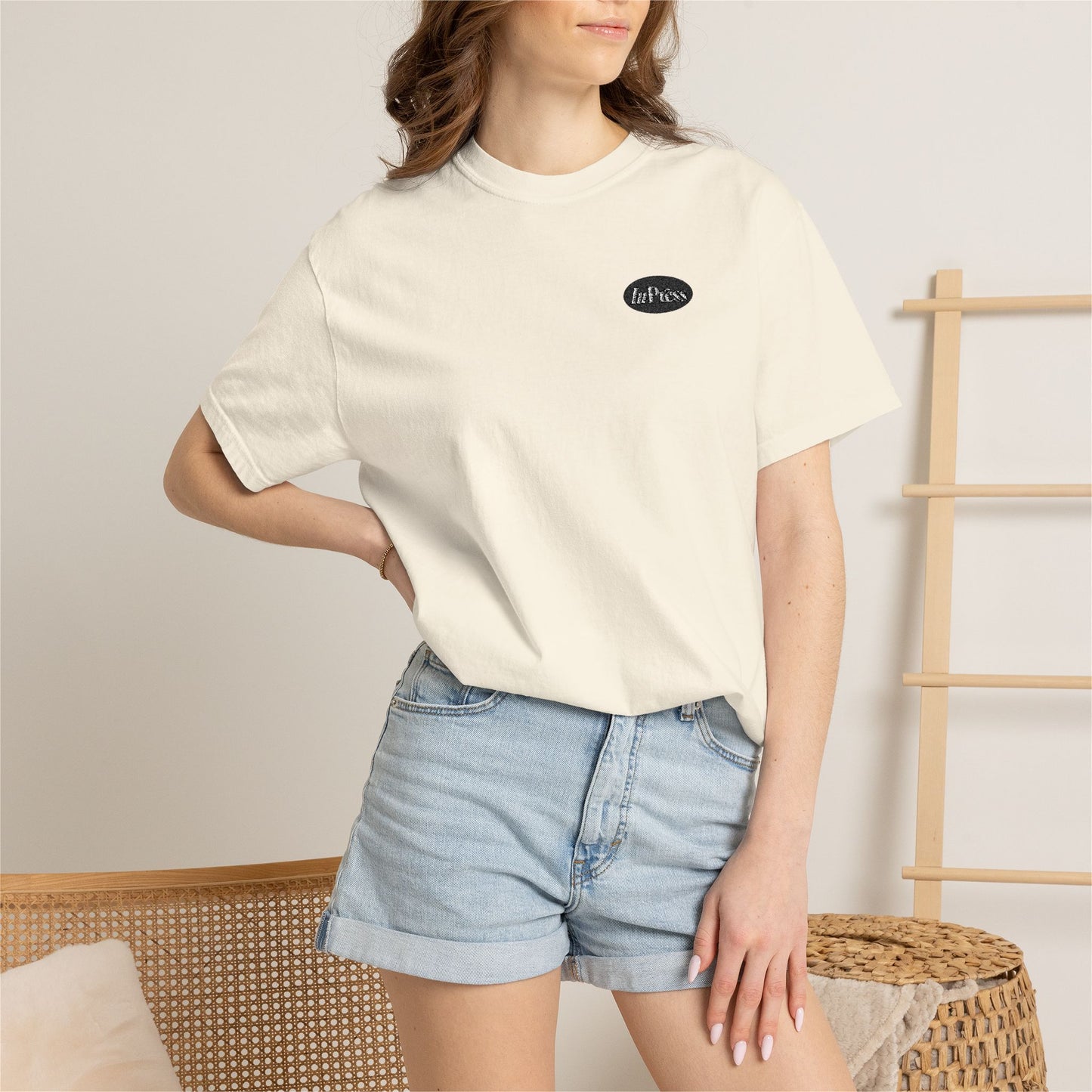 InPress Embroidered Logo T-Shirt