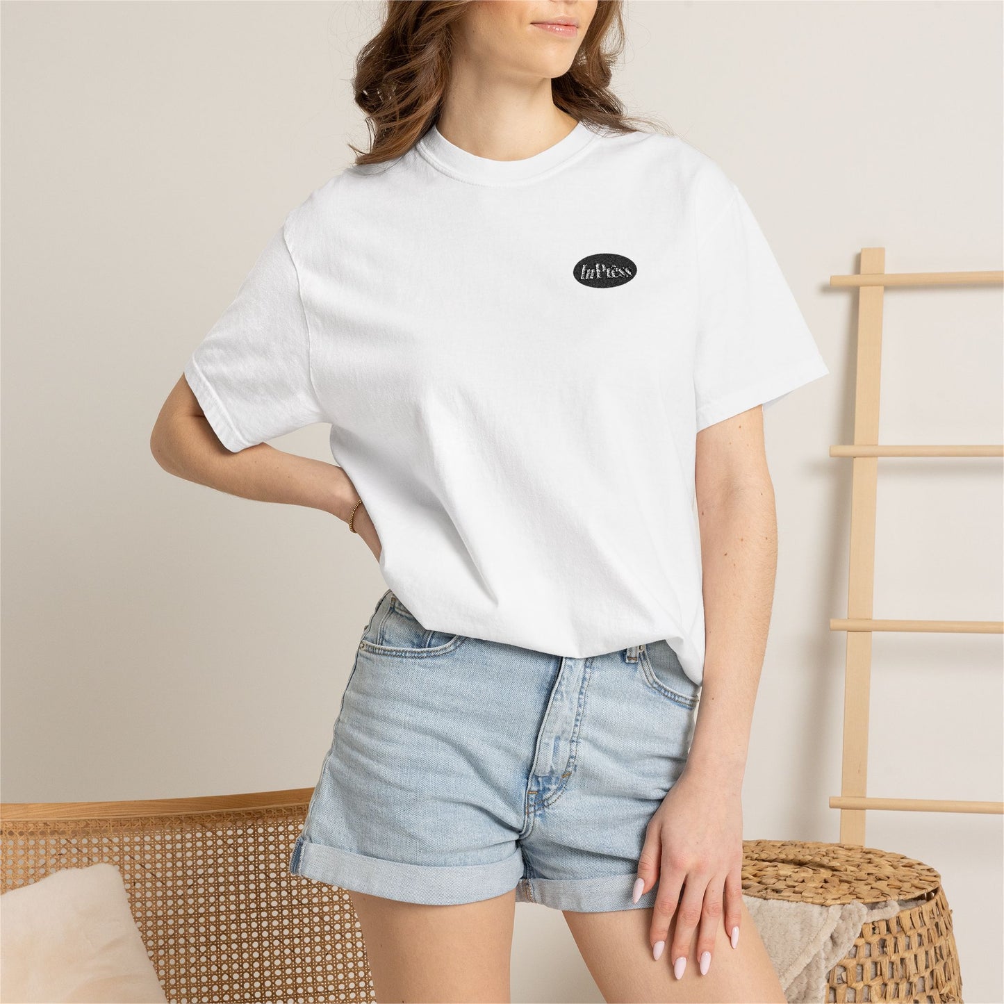 InPress Embroidered Logo T-Shirt