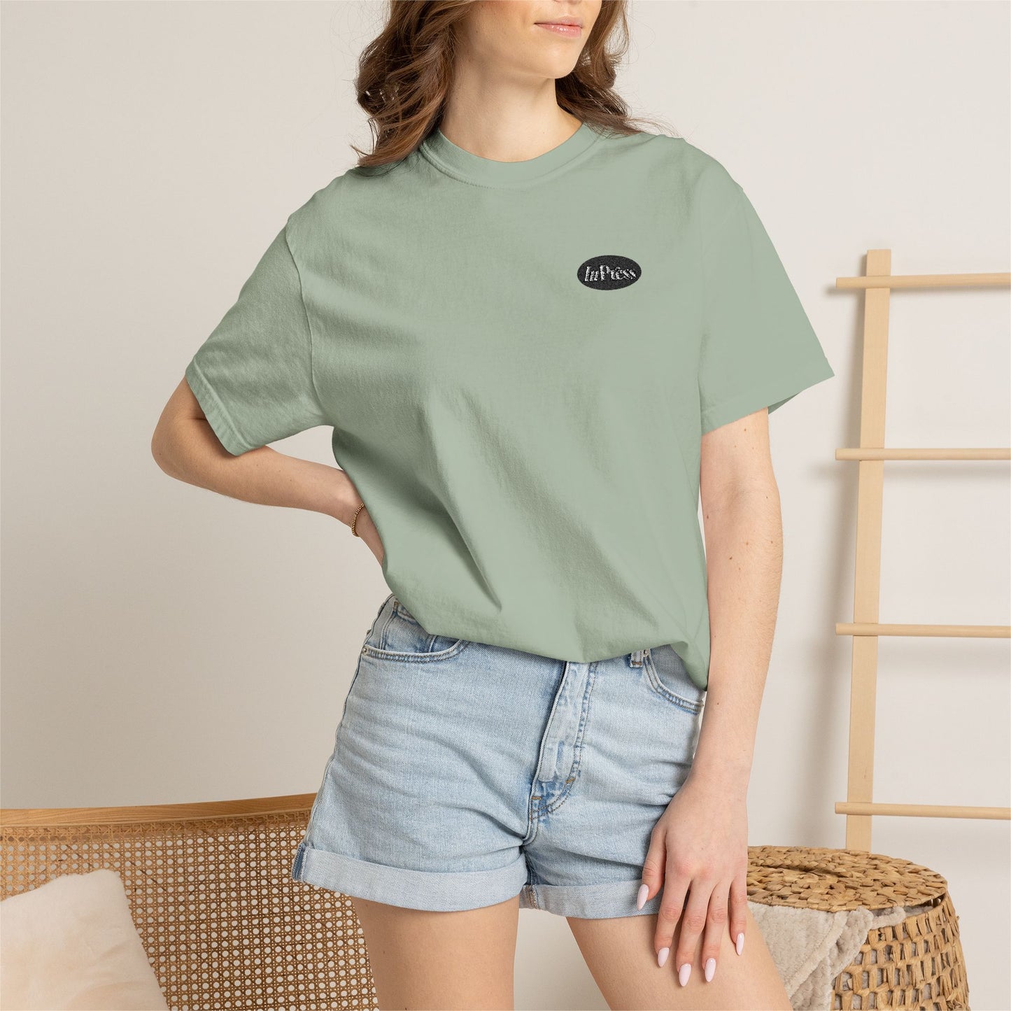 InPress Embroidered Logo T-Shirt