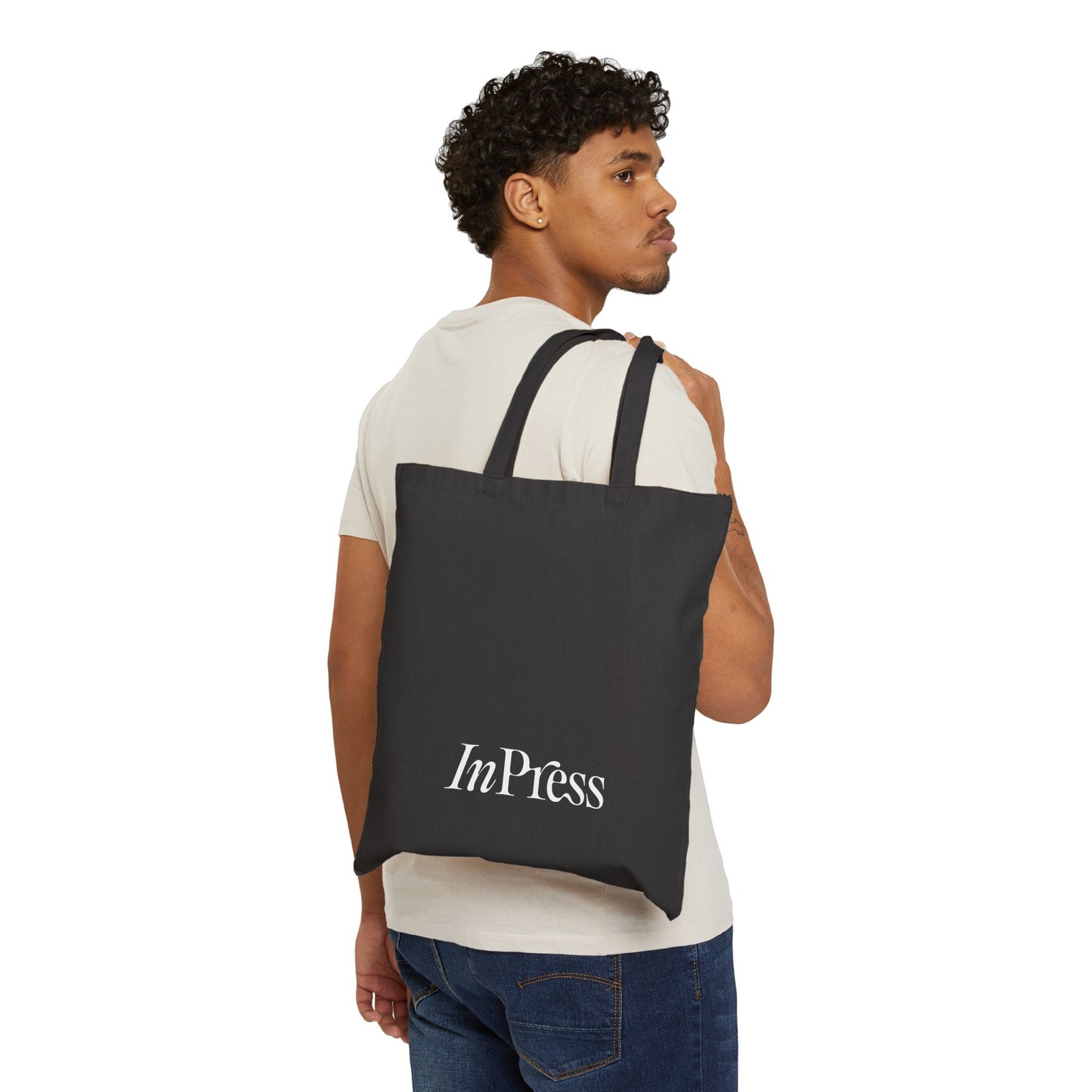 Tote Bag — "Reality is Apolitical" Canvas Tote (InPress Logo)
